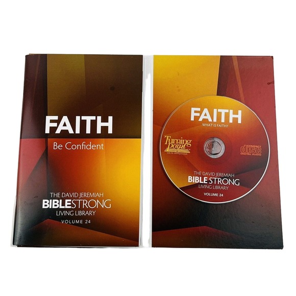 BibleStrong Volume 24 Faith CD & Booklet Dr. David Jeremiah‎ Living Library - Picture 1 of 3